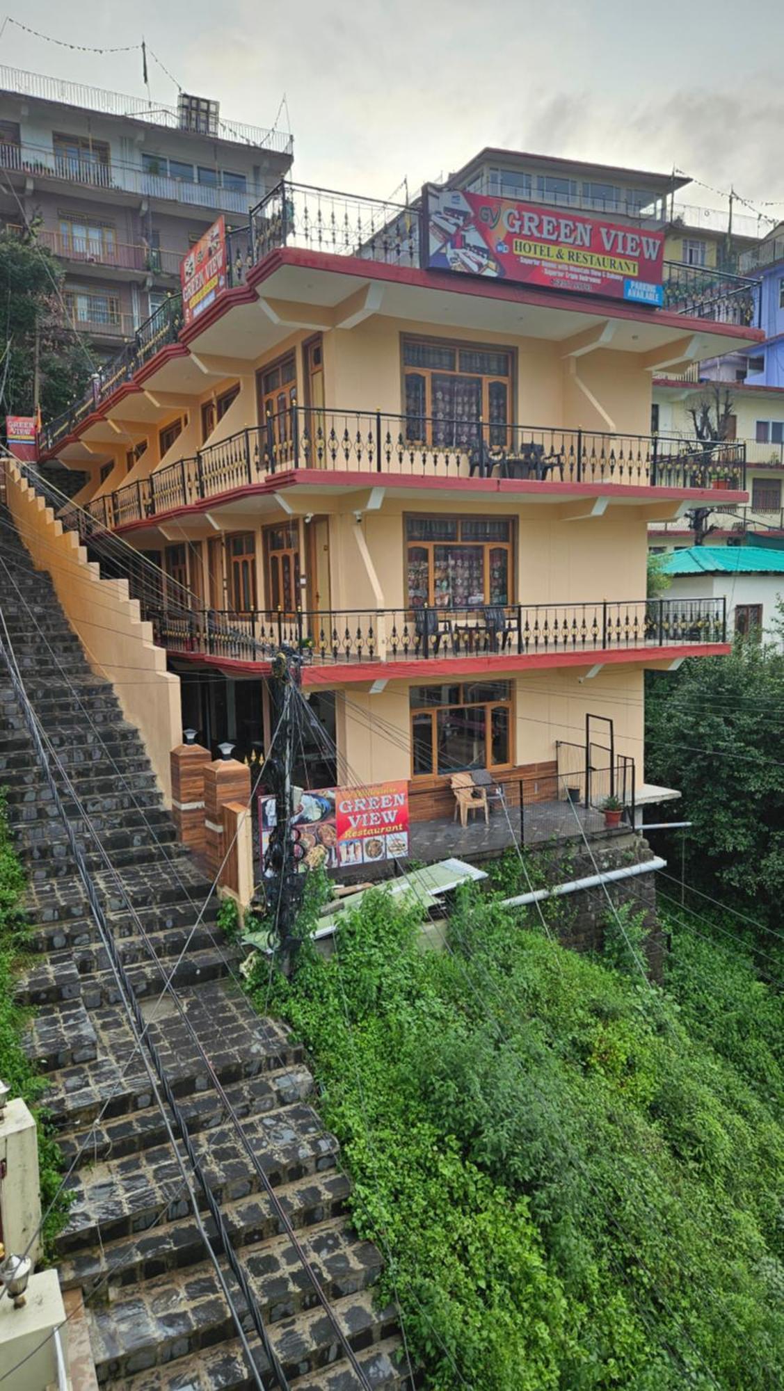 Green View Hotel And Restaurant McLeod Ganj Exteriör bild